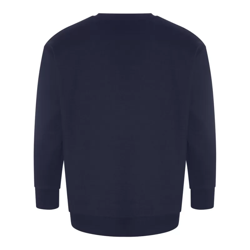 Sweat coupe décontractée col rond, coton recyclé NO LABEL, 280 g/m²