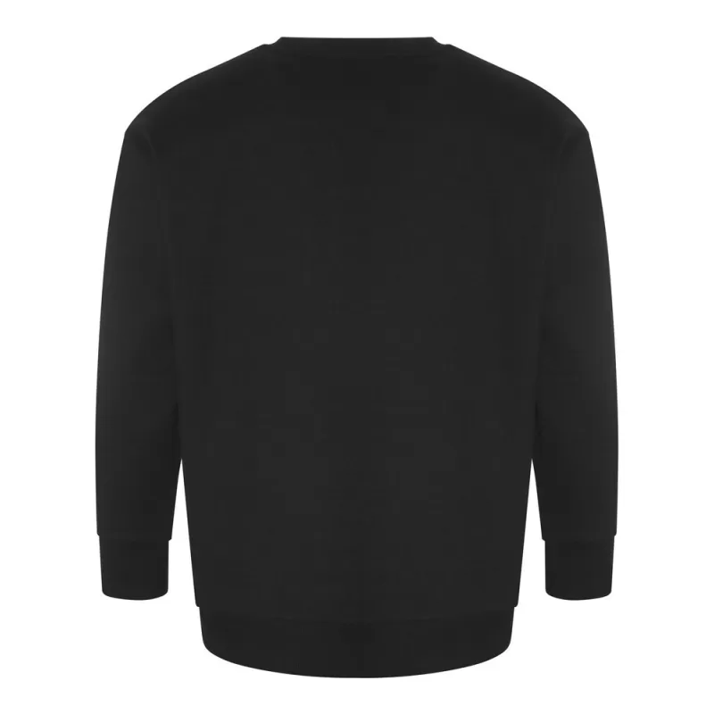 Sweat coupe décontractée col rond, coton recyclé NO LABEL, 280 g/m²