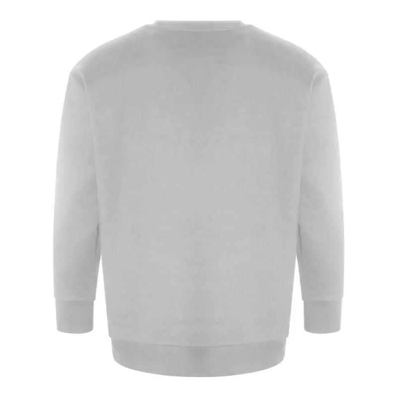 Sweat coupe décontractée col rond, coton recyclé NO LABEL, 280 g/m²