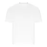 Tee-shirt ample en coton recyclé sans étiquette de marque, 220 g/m²