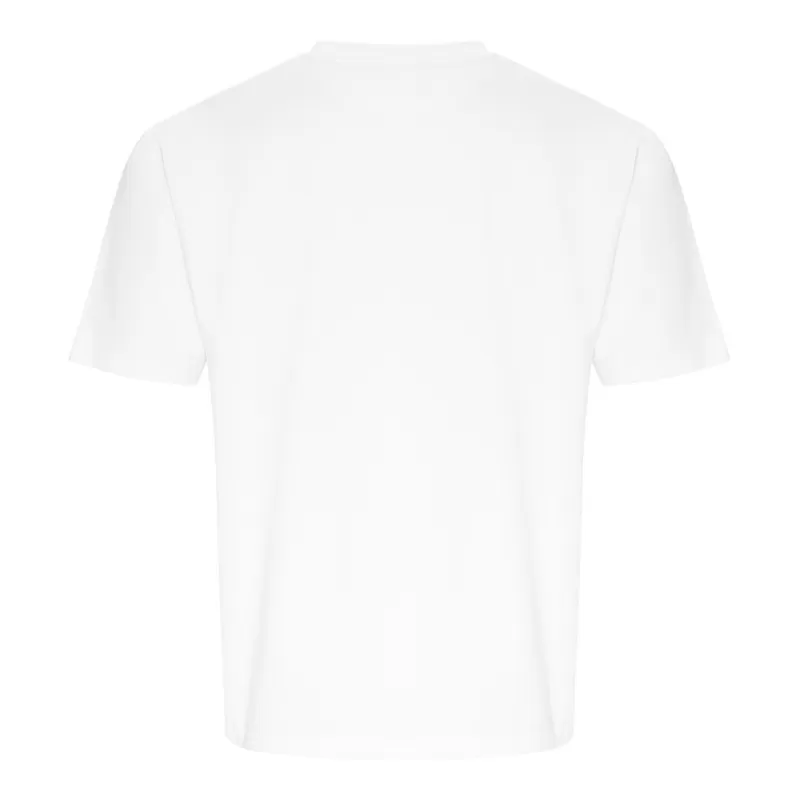 Tee-shirt ample en coton recyclé sans étiquette de marque, 220 g/m²