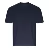 Tee-shirt ample en coton recyclé sans étiquette de marque, 220 g/m²