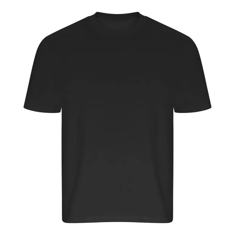 Tee-shirt ample en coton recyclé sans étiquette de marque, 220 g/m²