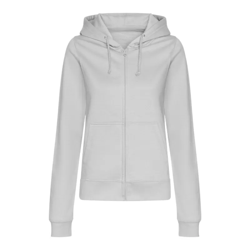 Sweat femme zippé à capuche homme ton sur ton Zoodie, 280 g/m²