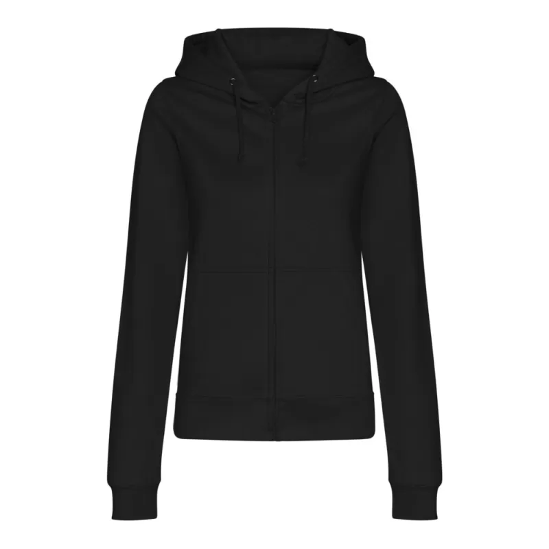 Sweat femme zippé à capuche homme ton sur ton Zoodie, 280 g/m²