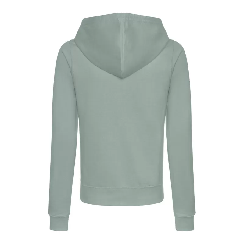 Sweat femme zippé à capuche homme ton sur ton Zoodie, 280 g/m²