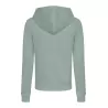 Sweat femme zippé à capuche homme ton sur ton Zoodie, 280 g/m²