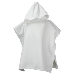 Poncho de bain à capuche en coton et polyester idéal pour l'impression par sublimation