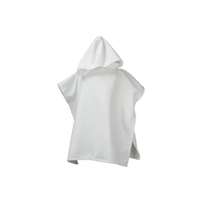 Poncho de bain à capuche en coton et polyester idéal pour l'impression par sublimation