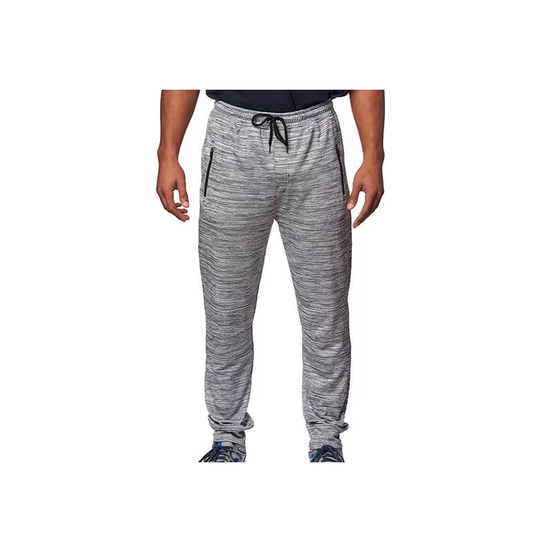 Pantalon de jogging avec taille élastique et poches zippées, 204 g/m²