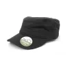 Casquette militaire cuba en coton biologique, front non renforcé, fermeture velcro, 275 g/m²