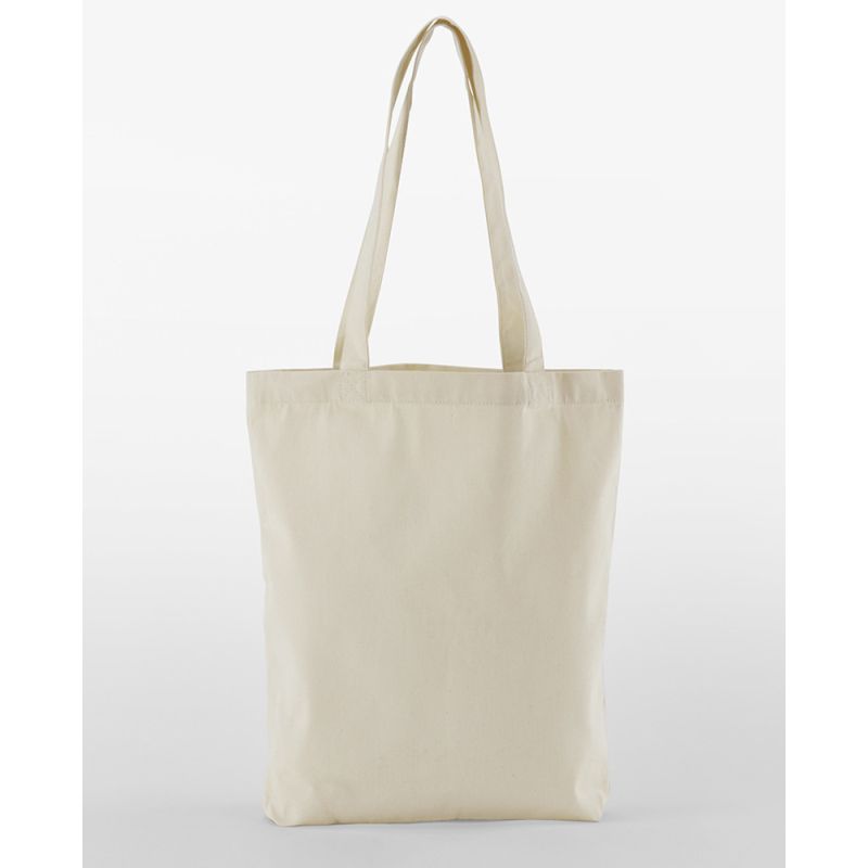 Sac fourre-tout en coton sergé biologique EarthAware, 230 g/m²