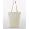 Sac fourre-tout en coton sergé biologique EarthAware, 230 g/m²