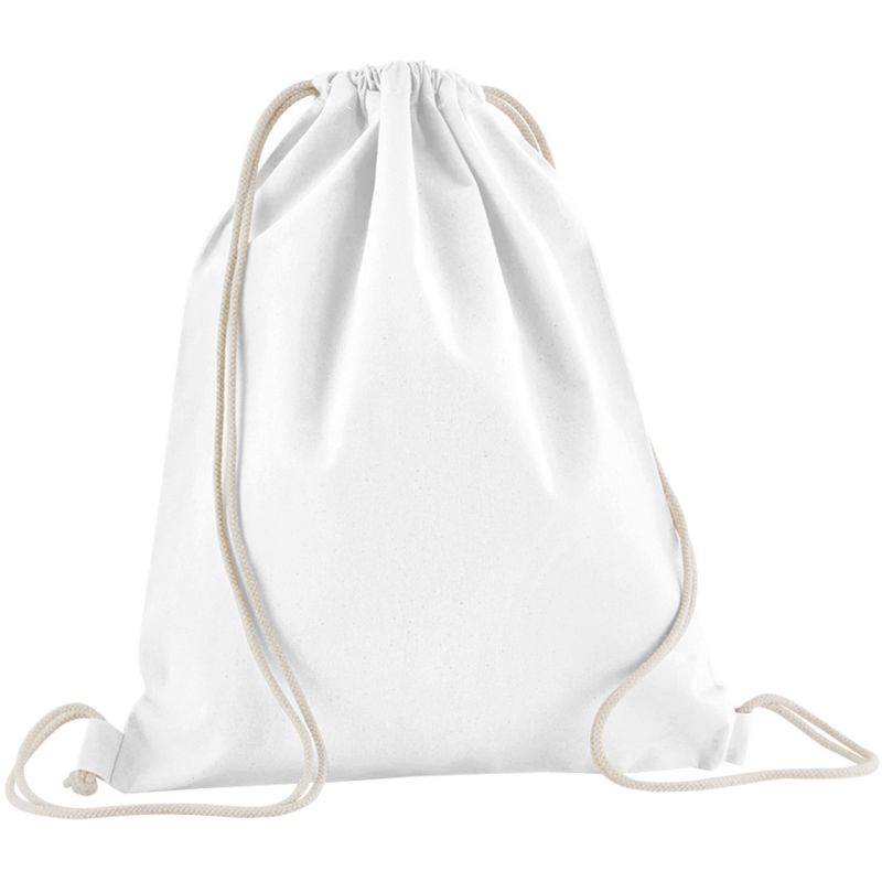 Sac de gym en coton biologique en conversion, 140 g/m²