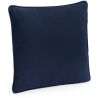 Housse de coussin bicolore en coton issu du commerce équitable, 305 g/m²