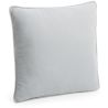 Housse de coussin bicolore en coton issu du commerce équitable, 305 g/m²