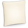 Housse de coussin bicolore en coton issu du commerce équitable, 305 g/m²