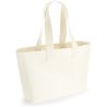 Sac fourre-tout oversize avec soufflet en toile de coton canvas, 280 g/m²