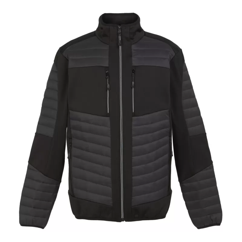 Veste hybride thermique E-Volve unisexe, isolation Warmloft, déperlante, 235 g/m²