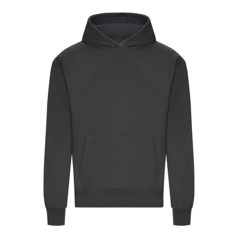 Sweat à capuche épais et oversize en coton ringspun, 440 g/m²