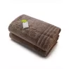 Serviette de bain en coton bio douce et absorbante, format 70 x 140 cm, 600 g/m²