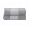 Serviette de bain imprimable en coton uni, format 70 x 140 cm, 450 g/m²