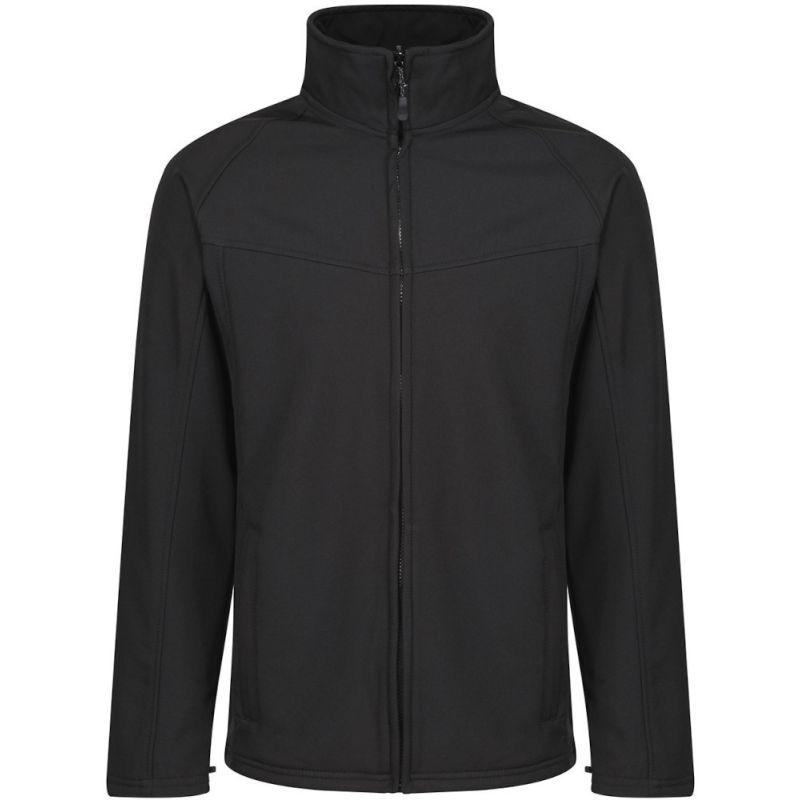 Softshell homme imperméable 2 couches, 2 poches avant zippées, 270 g/m²