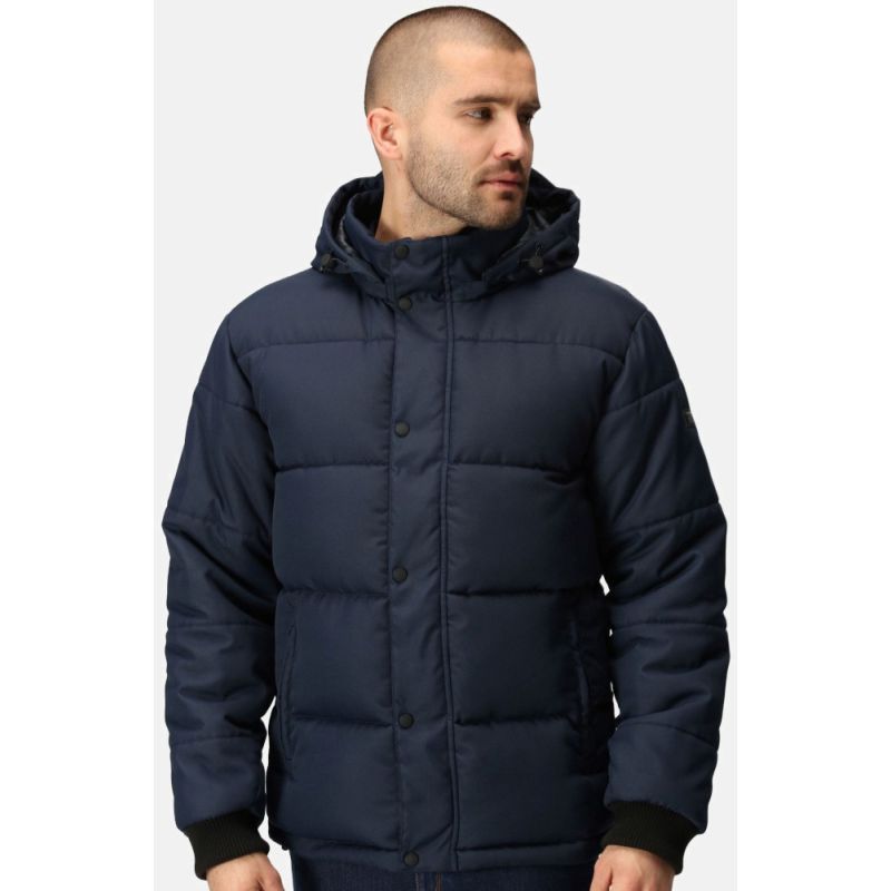 Veste matelassée Northdale isolée avec capuche amovible et poches multiples