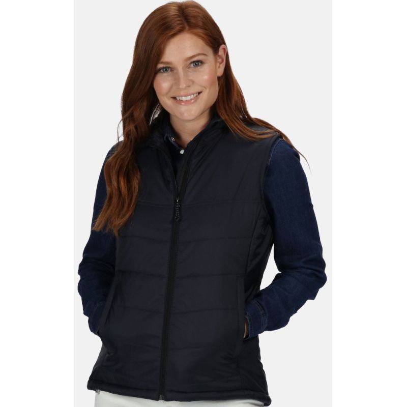 Bodywarmer matelassé femme avec isolation Thermo-Guard, coupe cintrée