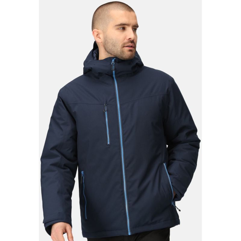 Veste matelassée imperméable en polyester recyclé, Isotex 10000, 165 g/m²