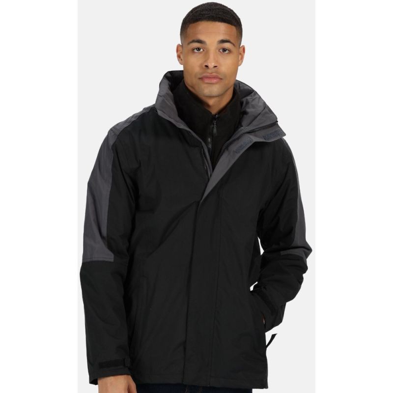 Parka 3 en 1 avec capuche polyester Hydrafort 5000, polaire intérieure, 220 g/m²