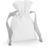 Sac en coton avec ruban multi-usage, fermeture par ruban contrasté, 140 g/m²