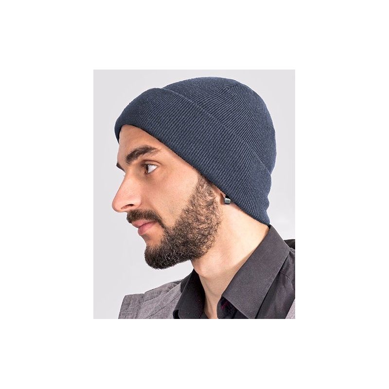 Bonnet avec revers POLYLANA toucher doux et sensation confortable, 70 g/m²