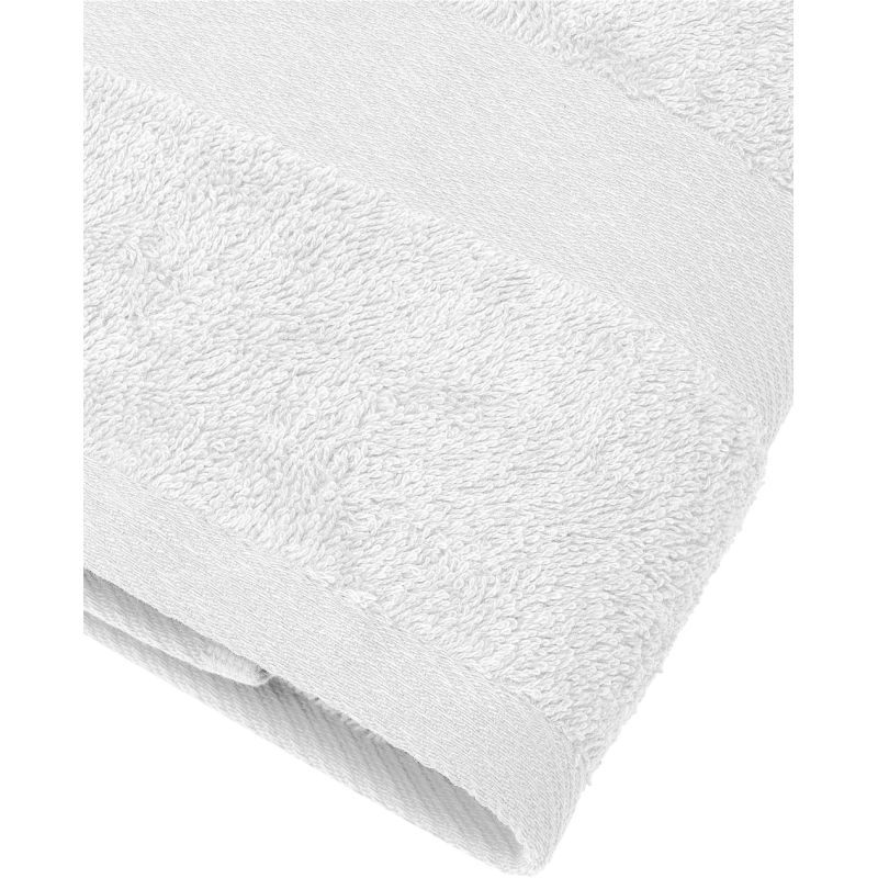 Serviette de toilette ou de bain épaisse pas cher en coton, 550 g/m²