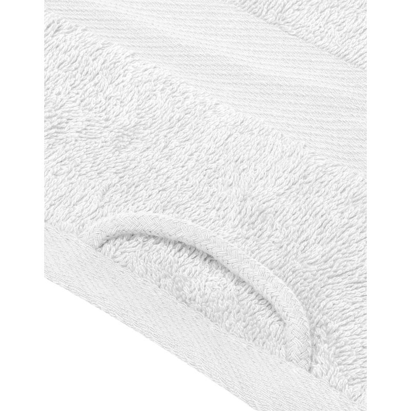 Serviette de toilette ou de bain épaisse pas cher en coton, 550 g/m²