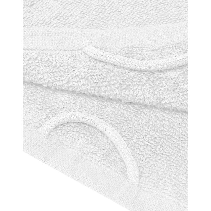 Serviette de toilette, avec boucle de suspension, en coton, 400 g/m²