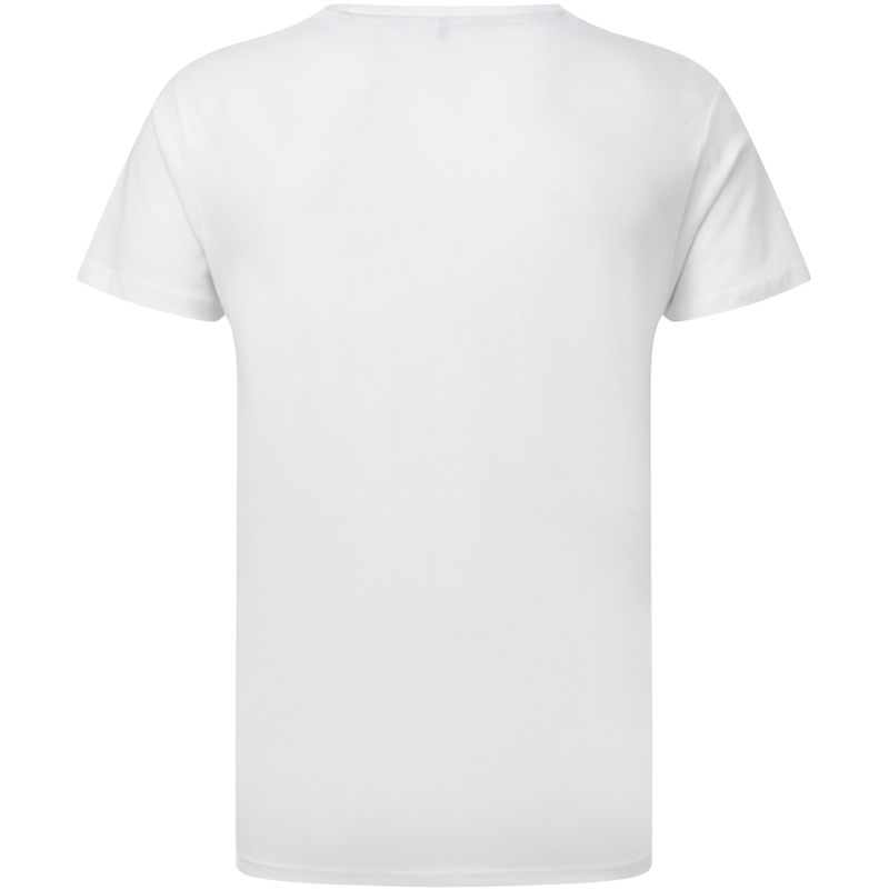 T-shirt homme en coton, col fin, coupe moderne, parfait en DTG et en sérigraphie, 160 g/m²