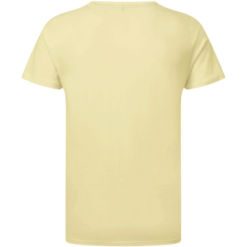 T-shirt homme en coton, col fin, coupe moderne, parfait en DTG et en sérigraphie, 160 g/m²