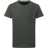 T-shirt homme en coton, col fin, coupe moderne, parfait en DTG et en sérigraphie, 160 g/m²