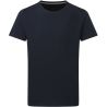 T-shirt homme en coton, col fin, coupe moderne, parfait en DTG et en sérigraphie, 160 g/m²