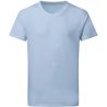 T-shirt homme en coton, col fin, coupe moderne, parfait en DTG et en sérigraphie, 160 g/m²