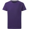 T-shirt homme en coton, col fin, coupe moderne, parfait en DTG et en sérigraphie, 160 g/m²