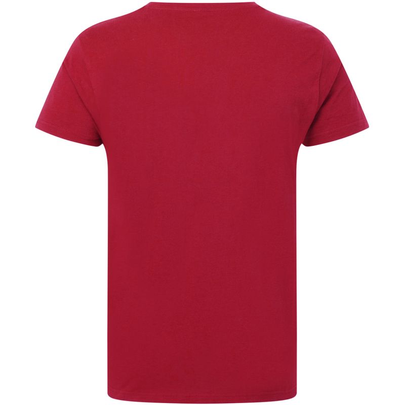 T-shirt homme en coton, col fin, coupe moderne, parfait en DTG et en sérigraphie, 160 g/m²