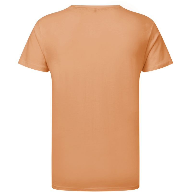 T-shirt homme en coton, col fin, coupe moderne, parfait en DTG et en sérigraphie, 160 g/m²