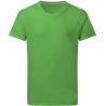 T-shirt homme en coton, col fin, coupe moderne, parfait en DTG et en sérigraphie, 160 g/m²