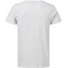 T-shirt homme en coton, col fin, coupe moderne, parfait en DTG et en sérigraphie, 160 g/m²