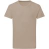 T-shirt homme en coton, col fin, coupe moderne, parfait en DTG et en sérigraphie, 160 g/m²