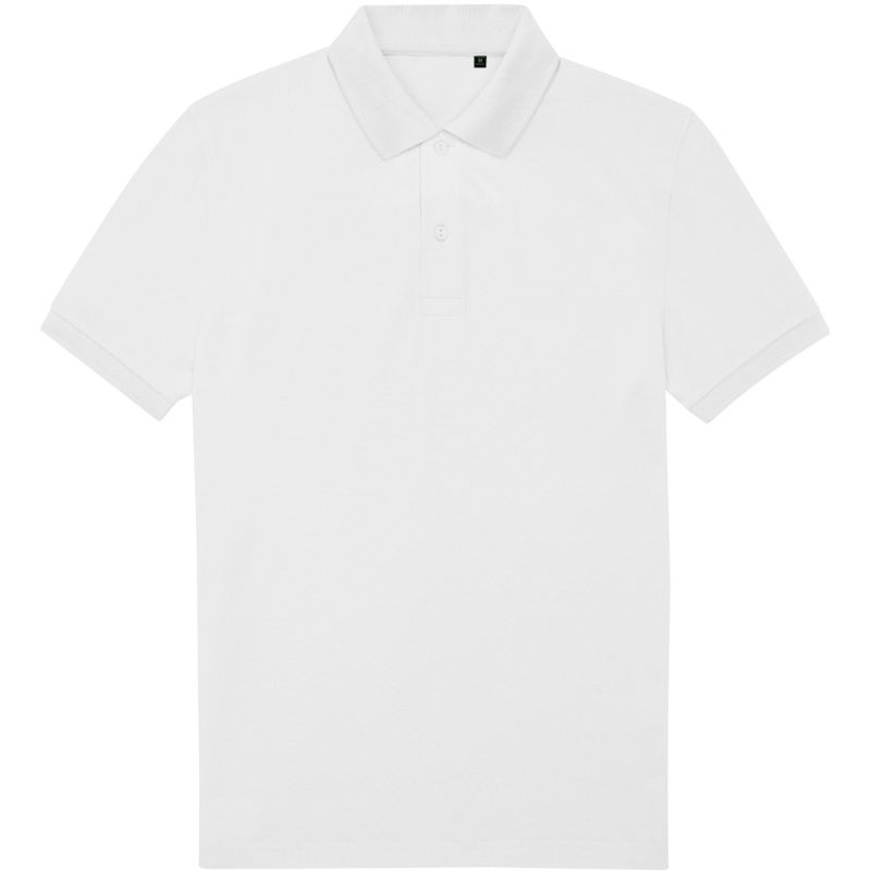 Polo en coton et polyester recyclé, maille piquée respirante, 2 boutons renforcés, 180 g/m²