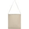 Sac tote bag en coton avec une seule anse longue, 140 g/m²