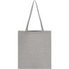 Tote bag anses longues en coton et polyester recyclés, 140 g/m²